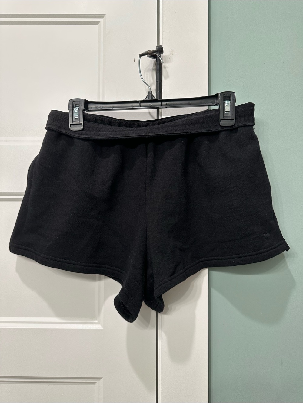 PINK Victoria's Secret Black Athletic Lounge Shorts